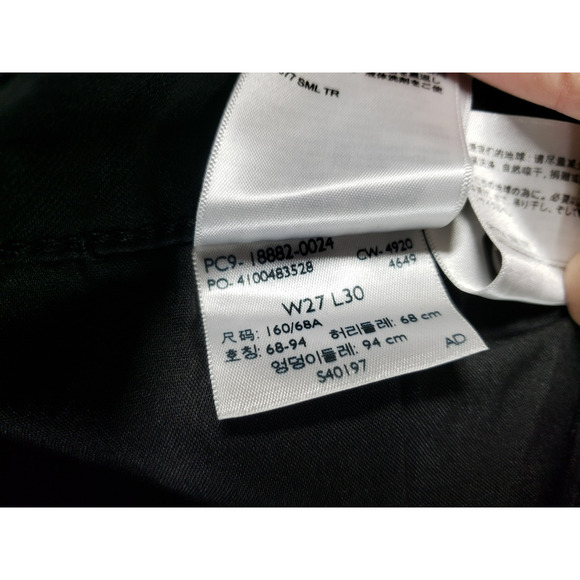 Levis 721 Jeans Size 4 Womens Black Pants Stretch Denim High Rise Skinny NWT - Picture 8 of 16